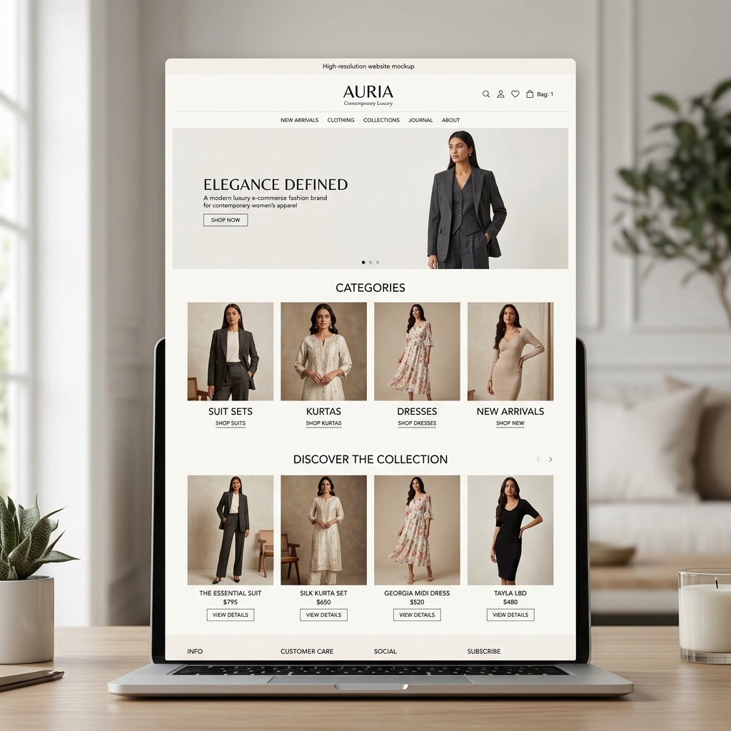 Apparel E-Commerce — Contemporary Women’s Fashion Brand