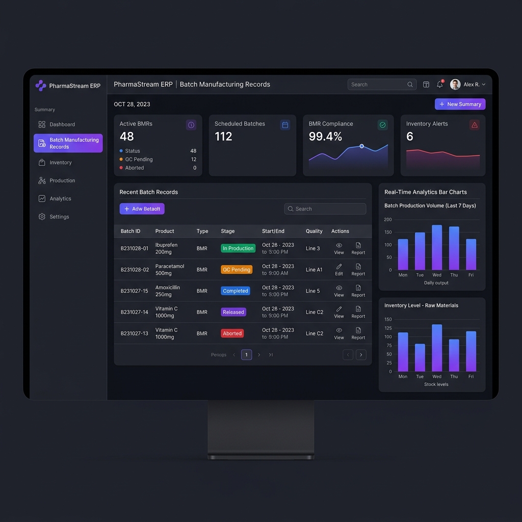 AutoIVD — Pharmaceutical ERP System
